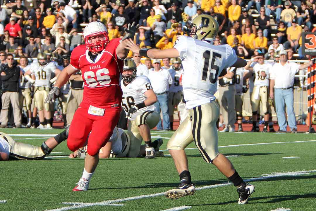 Senior defensive tackle Pat Clegg.